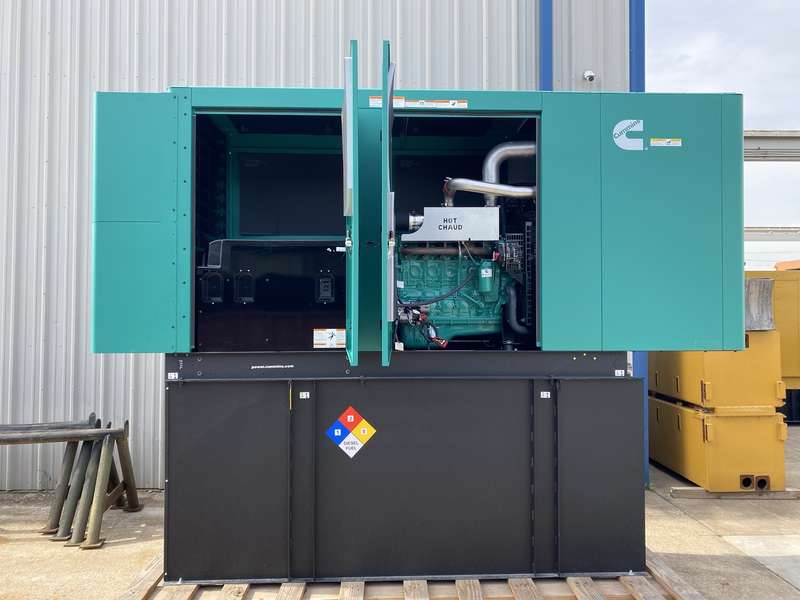New Cummins C200D6D QSB7-G5 NR3 Diesel Generator, EPA Tier 3