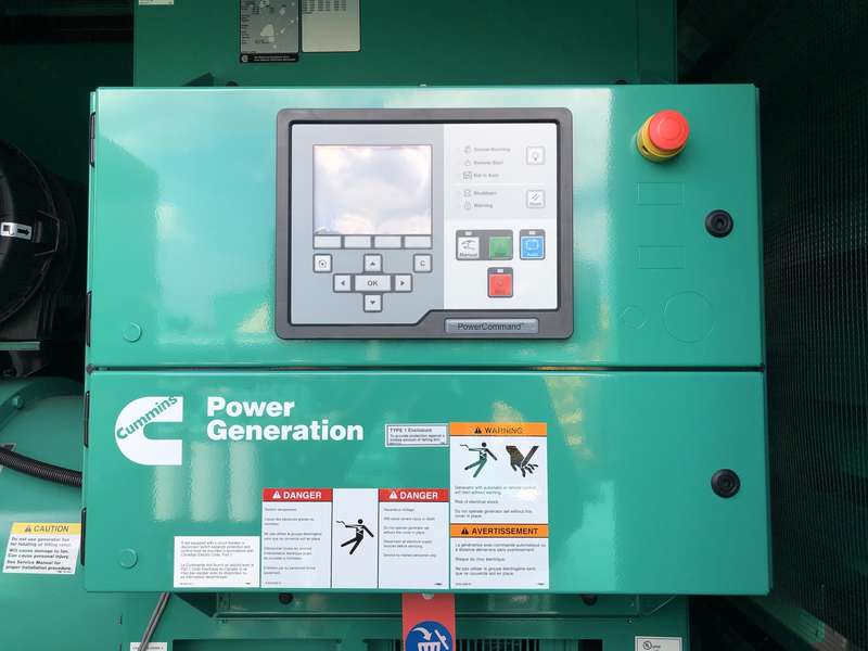 New Cummins DFEK QSX15-G9 Diesel Generator, 0 Hrs, EPA Tier 2
