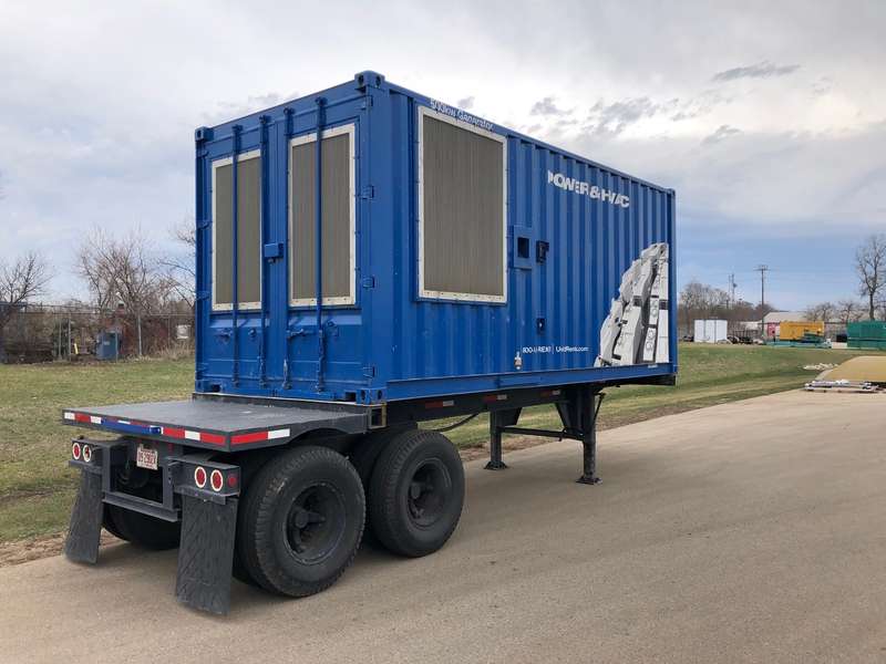 Used Cummins 500DFEK Rental Grade Diesel Generator 6501 Hrs EPA Tier 2