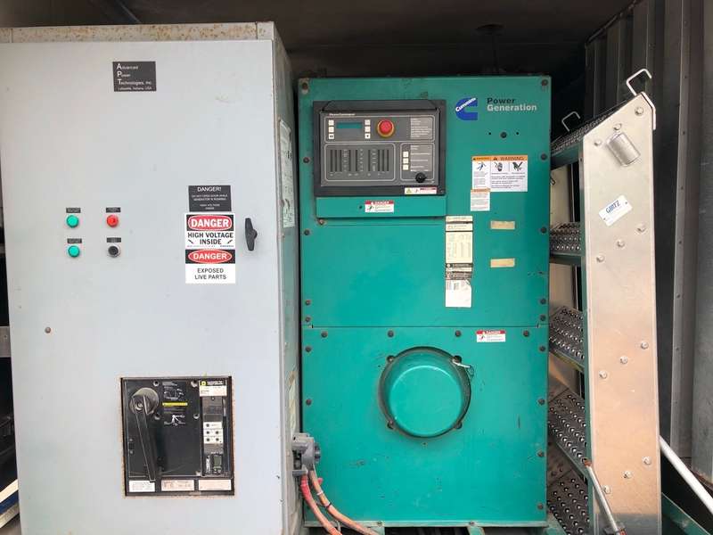 Used Cummins 500DFEK Rental Grade Diesel Generator 6501 Hrs EPA Tier 2