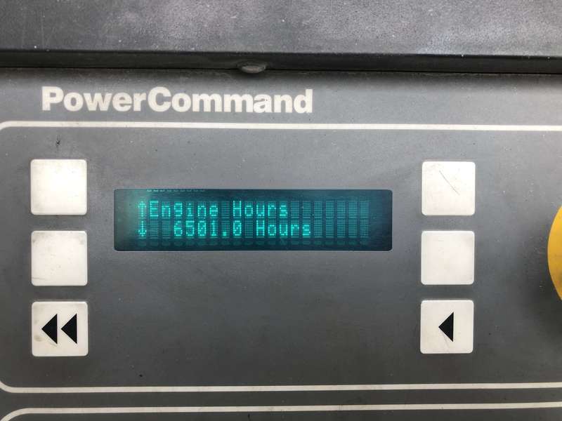 Used Cummins 500DFEK Rental Grade Diesel Generator 6501 Hrs EPA Tier 2