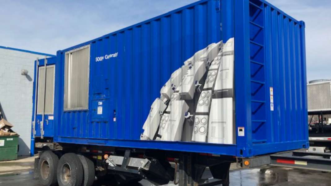 Used Cummins 500DFEK Rental Grade Diesel Generator 6522 Hrs EPA Tier 2