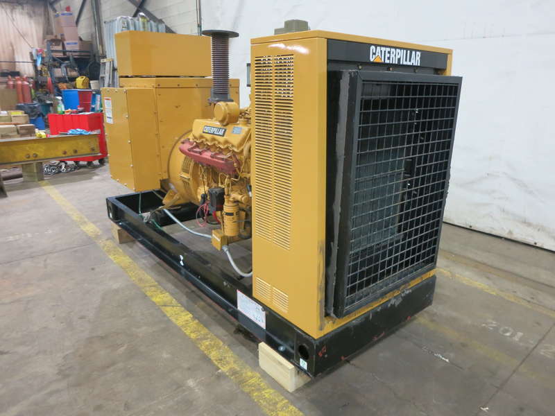 Used Caterpillar 3208 Diesel Generator, 380 Hrs