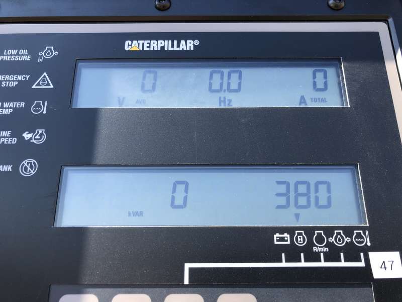Used Caterpillar 3208 Diesel Generator, 380 Hrs