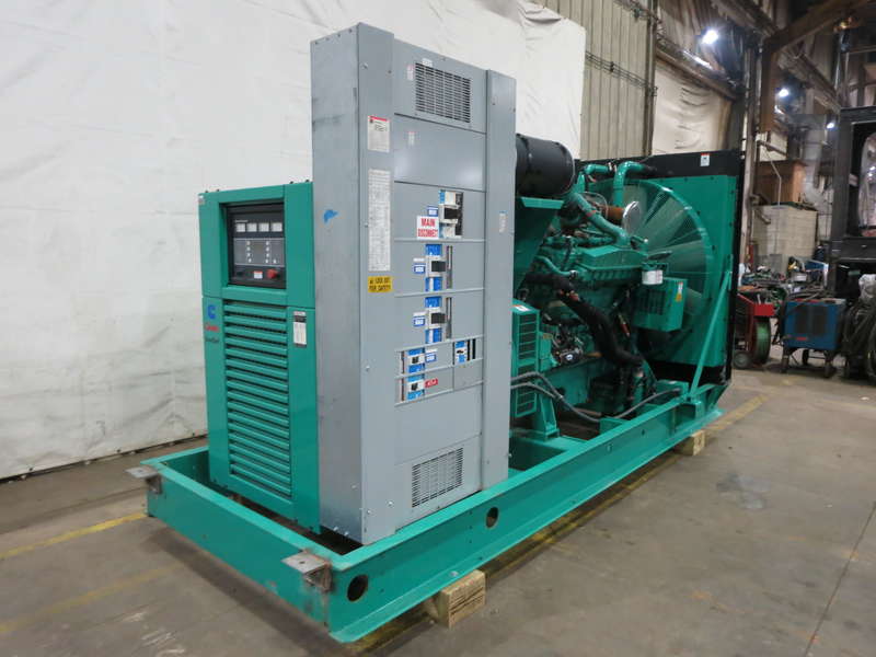 Used Cummins DFGB VTA28-G5 Diesel Generator, 390 Hrs