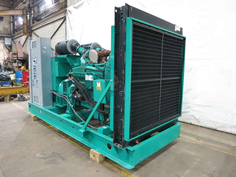 Used Cummins DFGB VTA28-G5 Diesel Generator, 390 Hrs