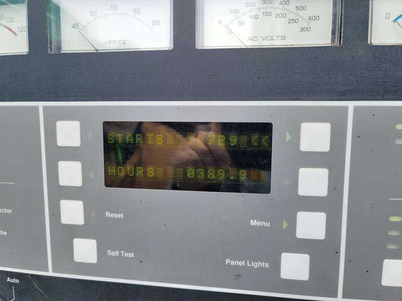 Used Cummins DFGB VTA28-G5 Diesel Generator, 390 Hrs