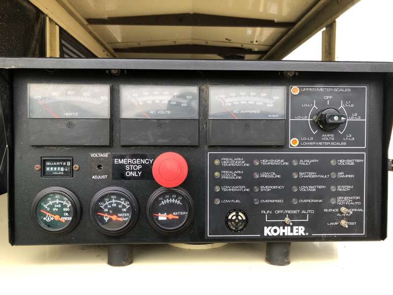 Used Kohler 300REOZDD Detroit Diesel Series 60 14L  Diesel Generator, 3 Hrs, EPA Tier 3