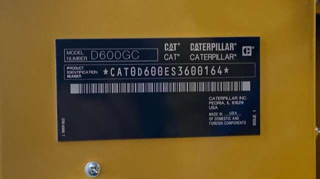 New Caterpillar C18 Diesel Generator 0 Hrs EPA Tier 2