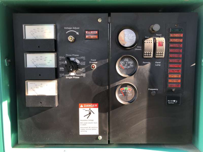 Used Cummins GGHD Natural Gas / Propane Generator, 747 Hrs