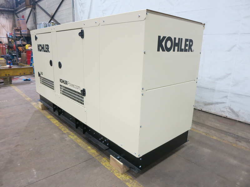 New Kohler 80REZGD Natural Gas / Propane Generator, 0 Hrs, EPA Certified