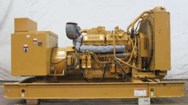 Used Caterpillar 3412 Diesel Generator, 251 Hrs