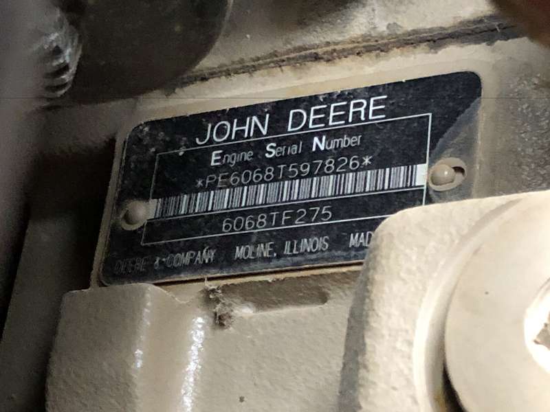 Used Wacker Neuson G125 Rental Grade Diesel Generator, 11407 Hrs, EPA Tier 3