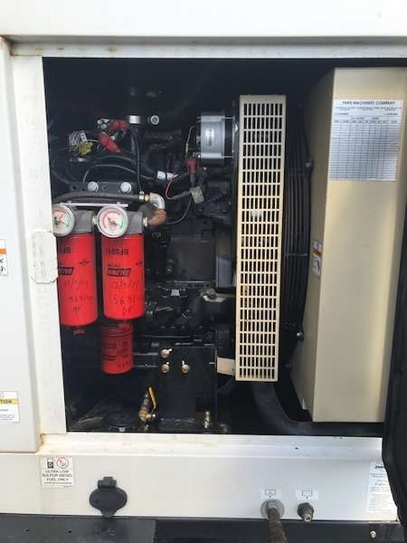 Used Doosan / John Deere G145 Rental Grade Diesel Generator 5829 Hrs EPA Tier 3