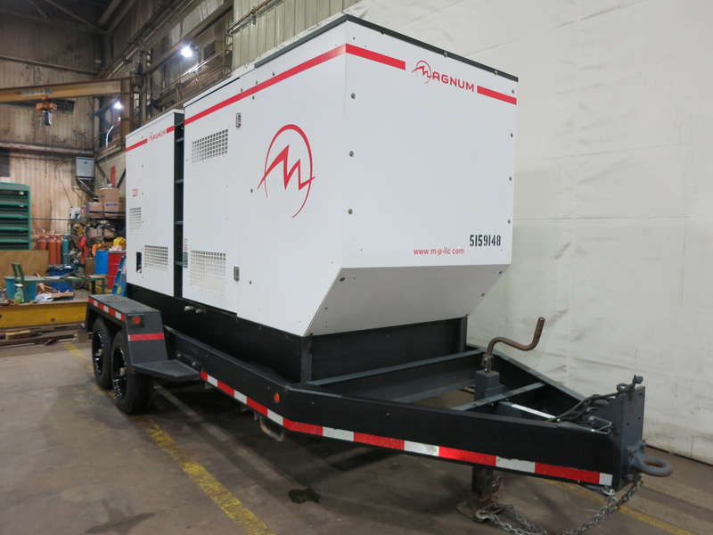 Used Magnum MMG320 Rental Grade Diesel Generator, 9273 Hrs, EPA Tier 3 Flex