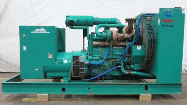 Used Cummins DFFB KTTA19-G2 Diesel Generator, 923 Hrs
