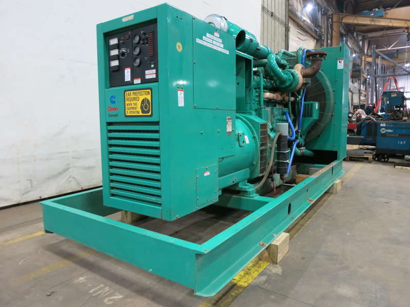 Used Cummins DFFB KTTA19-G2 Diesel Generator, 923 Hrs