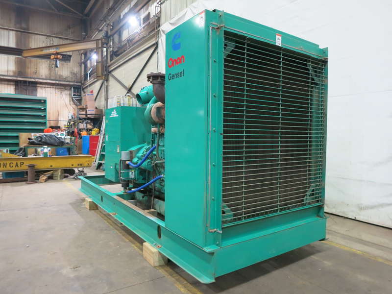 Used Cummins DFFB KTTA19-G2 Diesel Generator, 923 Hrs