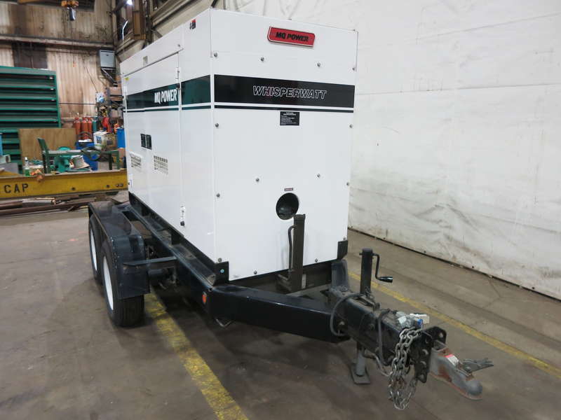 Used Multiquip DCA-70SSIU Rental Grade Diesel Generator, 43 Hrs, EPA Tier 3