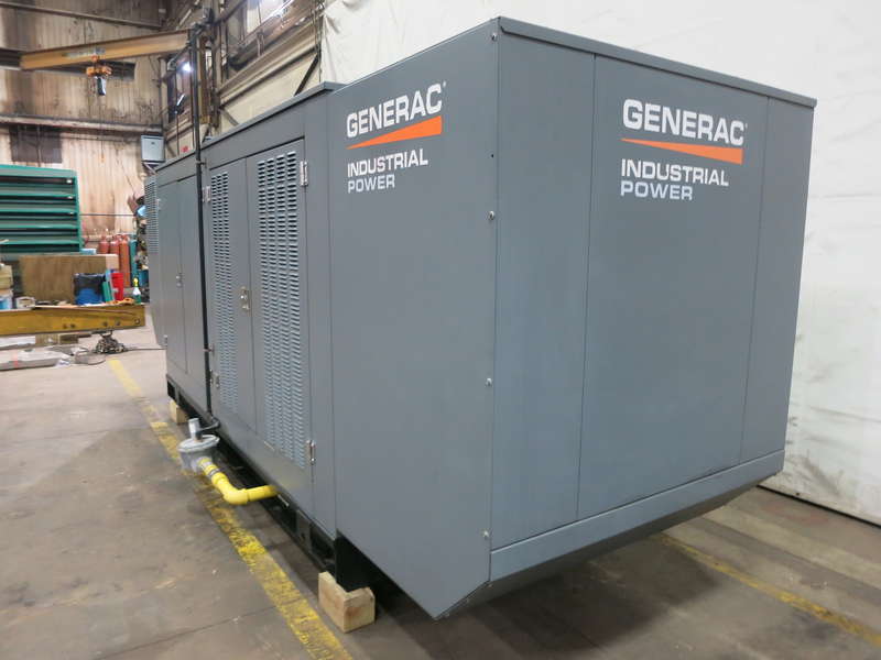 Used Generac SG300 Natural Gas Generator, 167 Hrs, EPA Certified