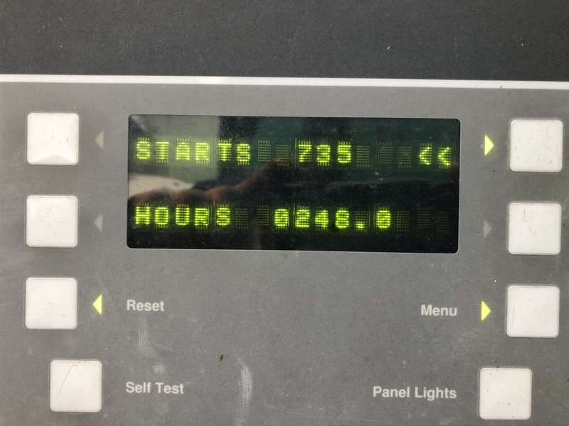 Used Cummins DFCB NTA-855-G2 Diesel Generator, 249 Hrs