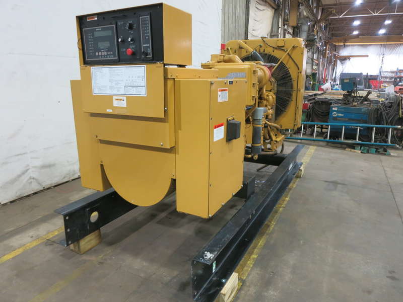 Used Caterpillar 3406B Diesel Generator, 571 Hrs