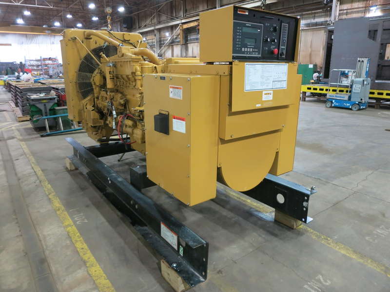 Used Caterpillar 3406B Diesel Generator, 571 Hrs