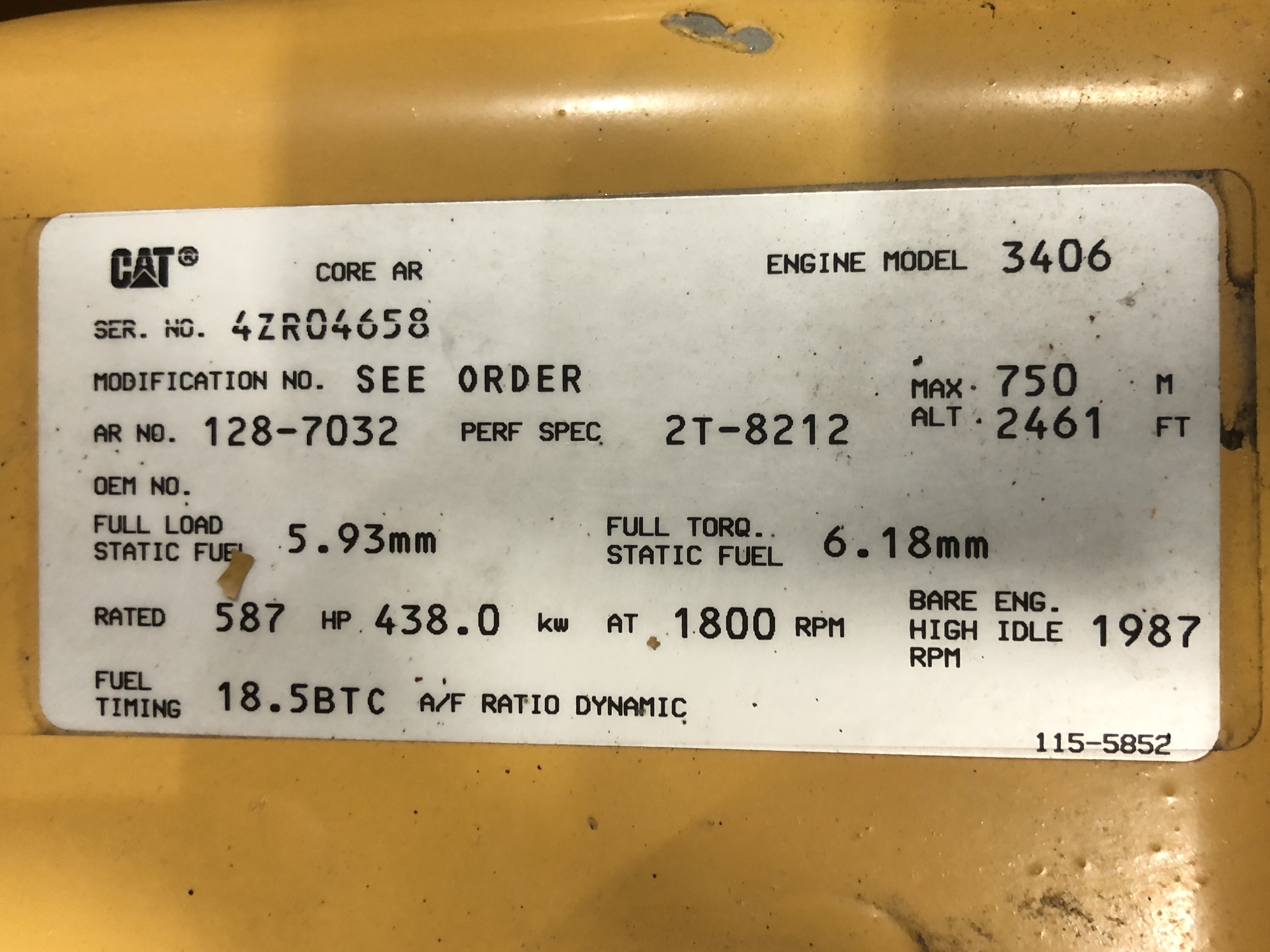 Used Caterpillar 3406B Diesel Generator | 571 Hrs | 400 KW | 0 Price | CSDG