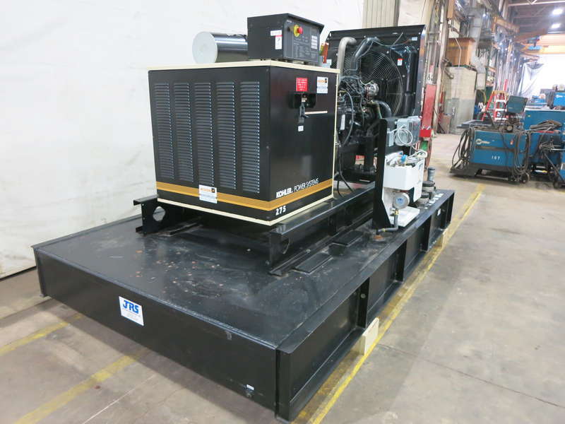 Used Kohler 275REOZJE John Deere 6090HF484 Diesel Generator, 185 Hrs, EPA Tier 3