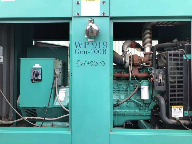 Used Cummins DSGAA QSB7-G5 NR3 Diesel Generator, 66 Hrs, EPA Tier 3