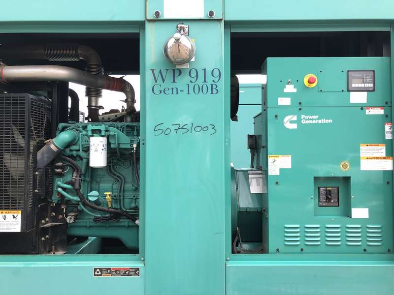 Used Cummins DSGAA QSB7-G5 NR3 Diesel Generator, 66 Hrs, EPA Tier 3