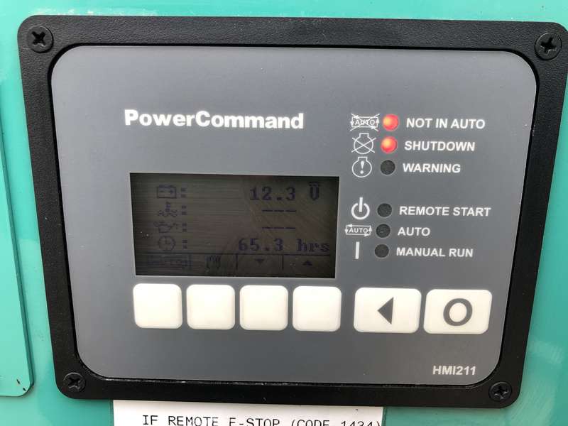 Used Cummins DSGAA QSB7-G5 NR3 Diesel Generator, 66 Hrs, EPA Tier 3