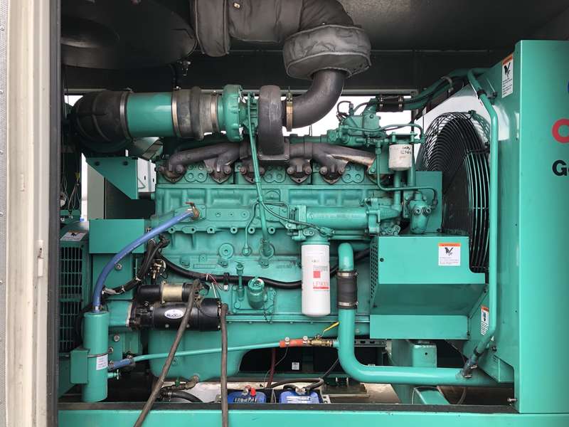 Used Cummins DFBE NT855-G6 Diesel Generator, 300 Hrs