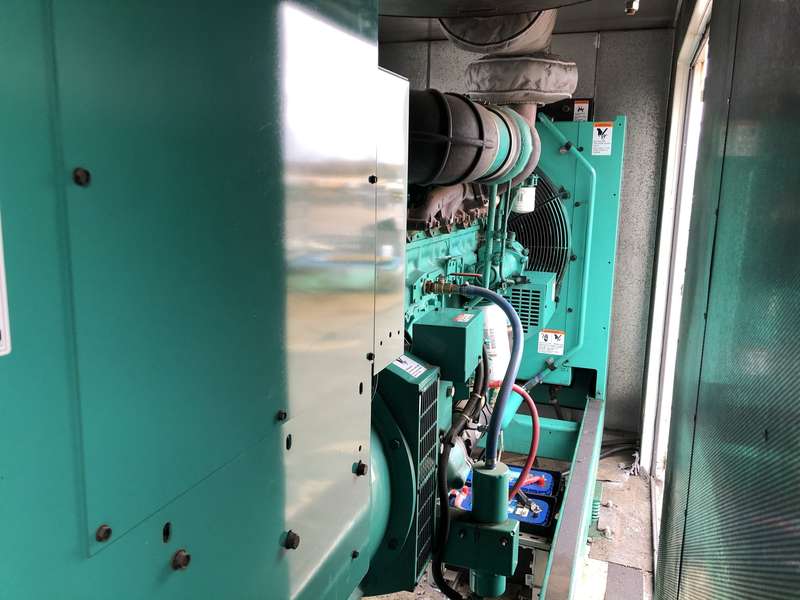 Used Cummins DFBE NT855-G6 Diesel Generator, 300 Hrs