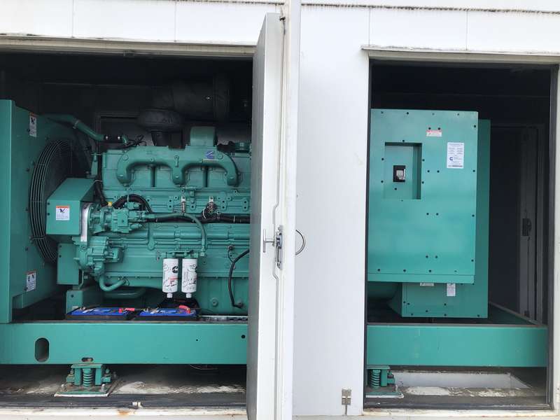 Used Cummins DFBE NT855-G6 Diesel Generator, 300 Hrs