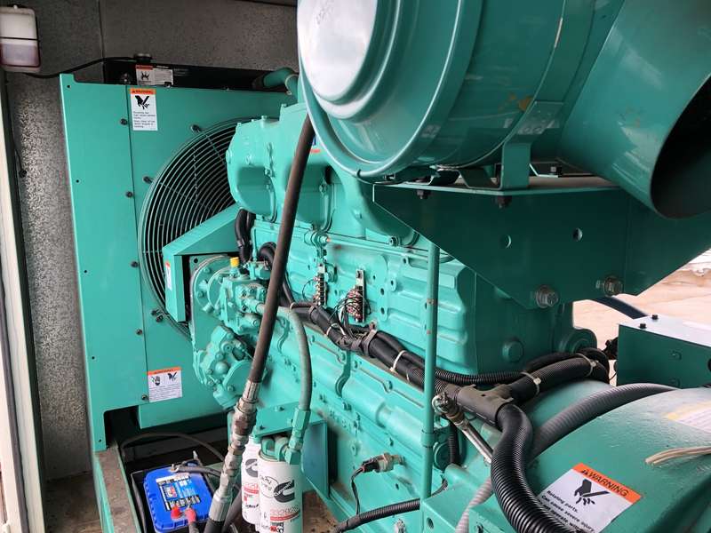 Used Cummins DFBE NT855-G6 Diesel Generator, 300 Hrs