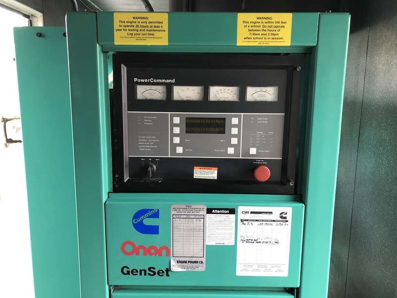 Used Cummins DFBE NT855-G6 Diesel Generator, 300 Hrs