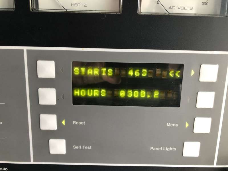 Used Cummins DFBE NT855-G6 Diesel Generator, 300 Hrs