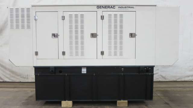 Used Generac SD0100 Diesel Generator, 146 Hrs, EPA Tier 3