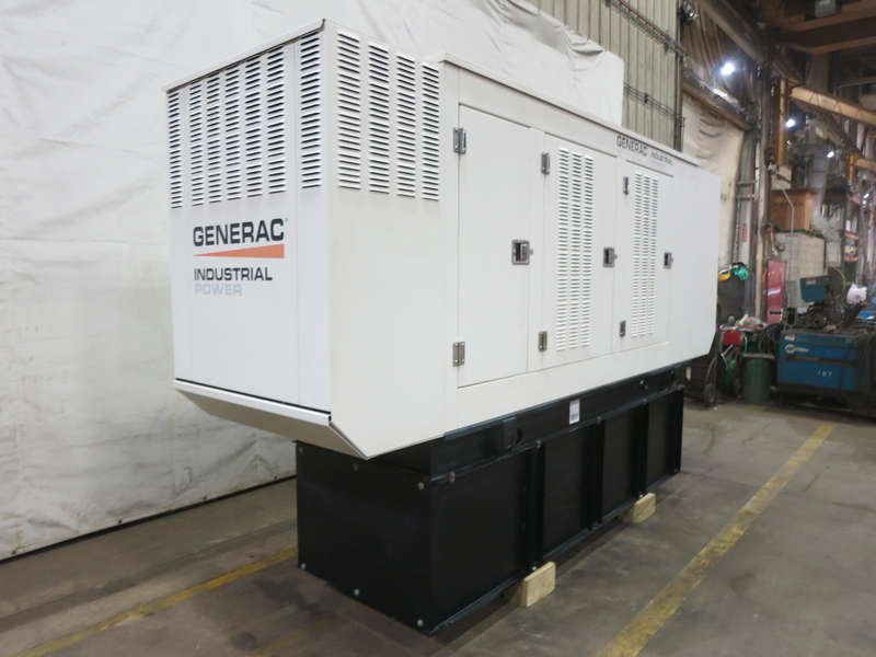 Used Generac SD0100 Diesel Generator, 146 Hrs, EPA Tier 3