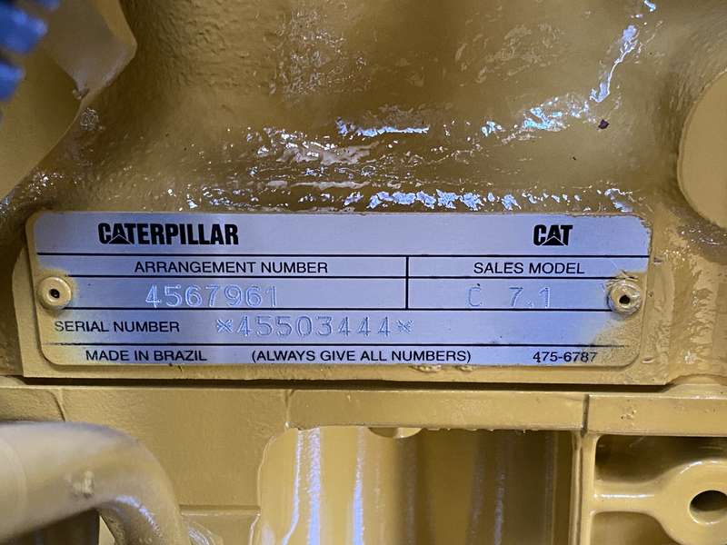New Caterpillar C7.1 Diesel Generator 0 Hrs EPA Tier 3