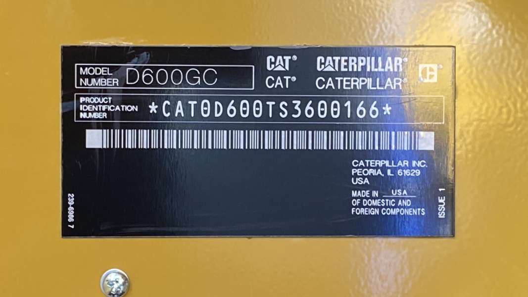 New Caterpillar C18 Diesel Generator 0 Hrs EPA Tier 2