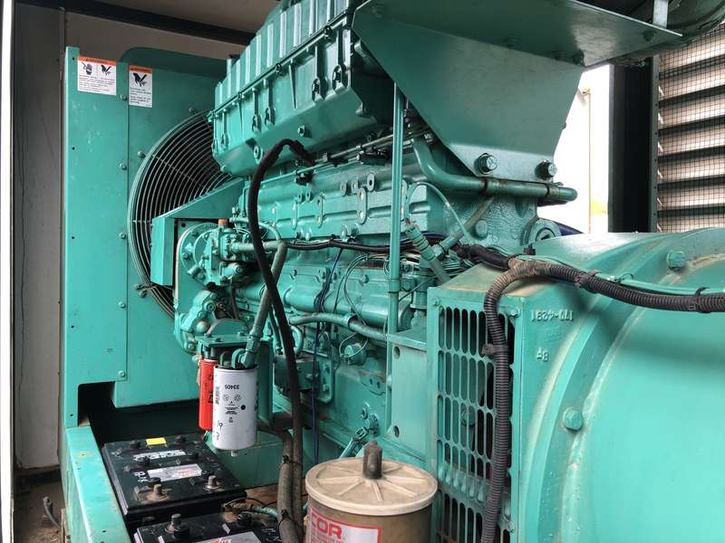 Used Cummins DFCC NTA855G3 Diesel Generator 514 Hrs 350 KW 0