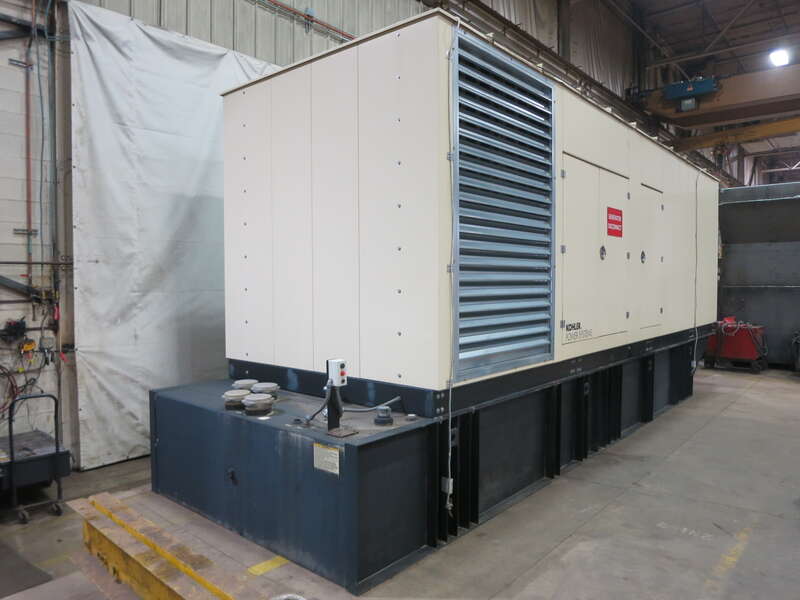 Used Kohler 1000REOZDD MTU 16V2000 Diesel Generator, 347 Hrs, EPA Tier 2