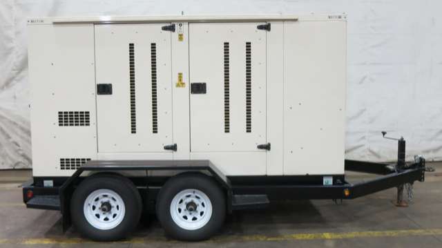 Used Caterpillar APS100 C4.4 Rental Grade Diesel Generator, 7896 Hrs, EPA Tier 4i