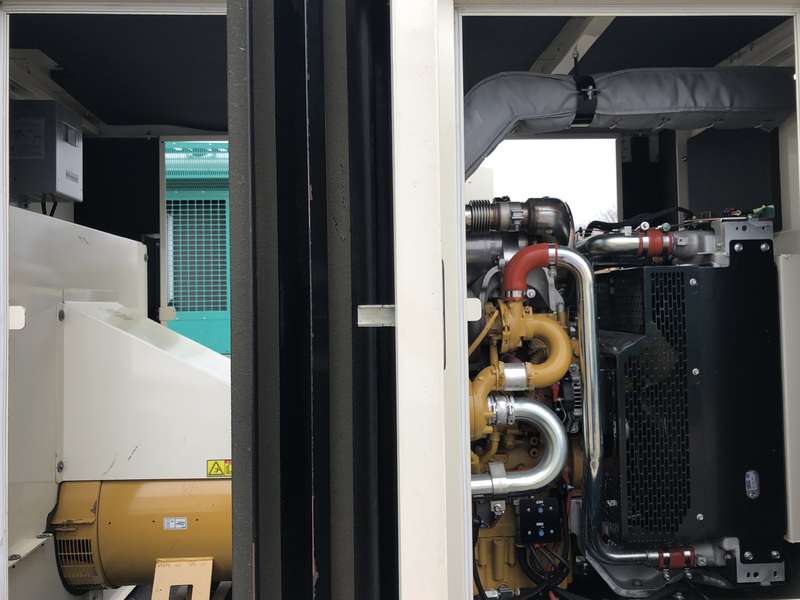 Used Caterpillar APS100 C4.4 Rental Grade Diesel Generator, 7896 Hrs, EPA Tier 4i