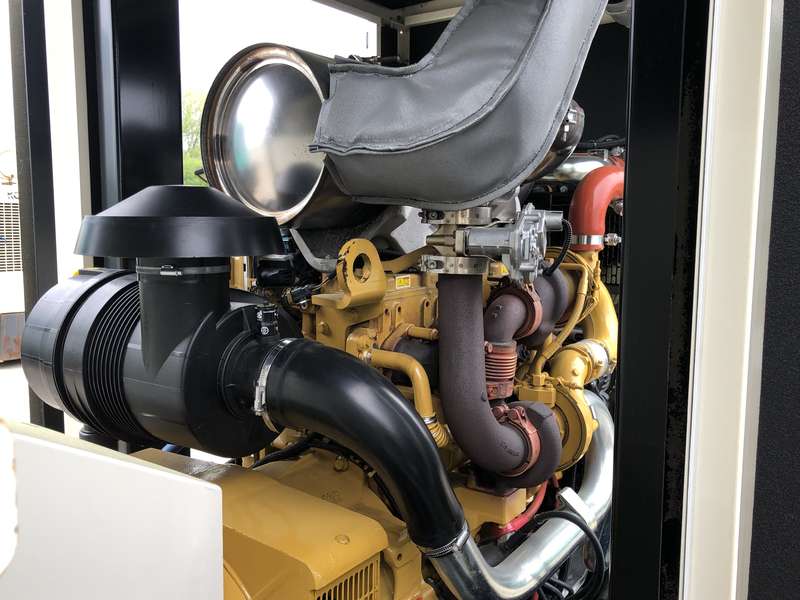Used Caterpillar APS100 C4.4 Rental Grade Diesel Generator, 7896 Hrs, EPA Tier 4i
