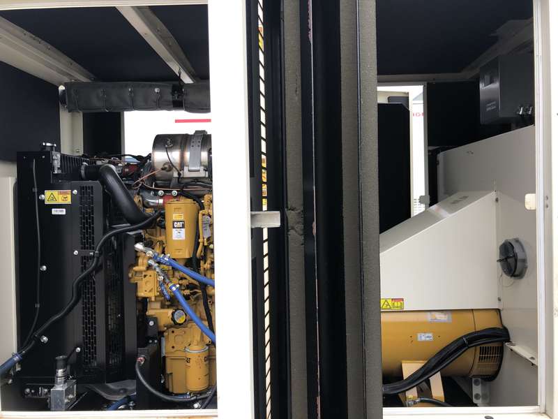 Used Caterpillar APS100 C4.4 Rental Grade Diesel Generator, 7896 Hrs, EPA Tier 4i
