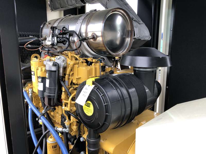 Used Caterpillar APS100 C4.4 Rental Grade Diesel Generator, 7896 Hrs, EPA Tier 4i