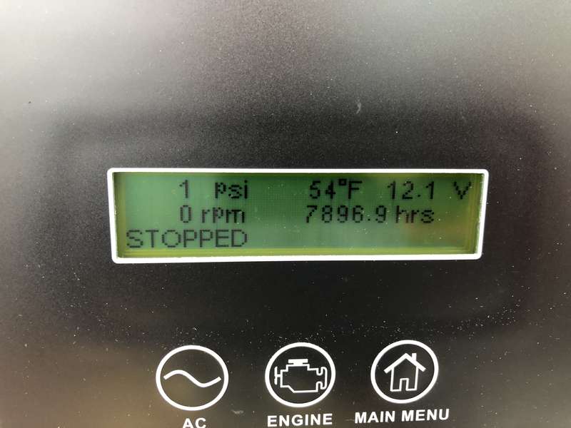 Used Caterpillar APS100 C4.4 Rental Grade Diesel Generator, 7896 Hrs, EPA Tier 4i